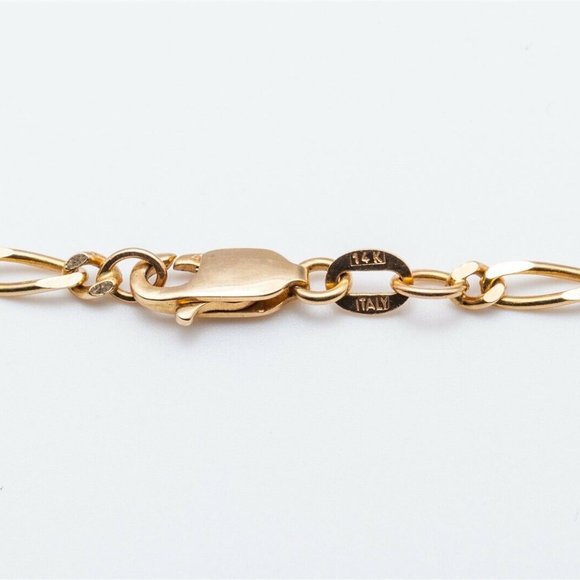 Natural Ruby Solid 14kt Italy Gold Ladies Rare Necklace - Picture 4 of 5